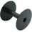 Empty Plastic Wire Spools Bobbins Black 10 PCS 1