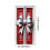 Kerstdeurhoes, meerkleurig, polyester, 1 stuk 3