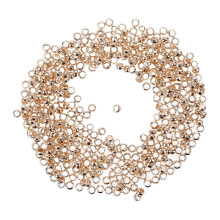 Round Metal Spacer Beads Decorative 500 pcs