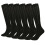 Compression Socks with Zipper 15-20mmHg Closed Toe 3 Pairs 1