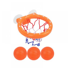 Bathtub Basketball Hoop for Toddlers with 3 Soft Balls