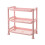 Wall-Mounted 3-Tier Rack for Bathroom Kitchen Metal 2