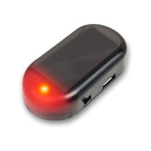 Solar Car Alarm LED Light Flashing Warning Lamp