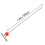 Sewing Pins Glass Head 250 Pieces 6