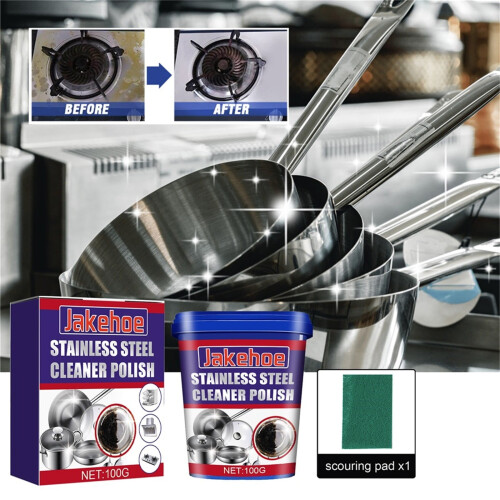 Stainless Steel Cleaning Paste for Surface Protection