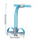 Pedal Resistance Trainer with Adjustable Pulley Rope and 3
