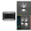 Soug solar-powered wall light outdoor garden lamp 4-pack 1
