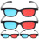 Plastic 3D Glasses for TV and Projector 4 Pcs 3