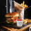 Mini metal sauce dipping barrels with handle 3 pcs 5