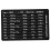 Kitchen Measurement Conversion Chart Magnet PVC 4.7x3.1x0.1 4
