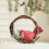 Cardinal bird Christmas tree ornament red hanging decor 2