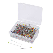 Sewing Pins Glass Head 250 Pieces