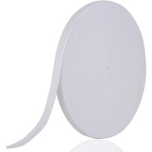 Cotton twill tape white 1/2 inch 50 yards