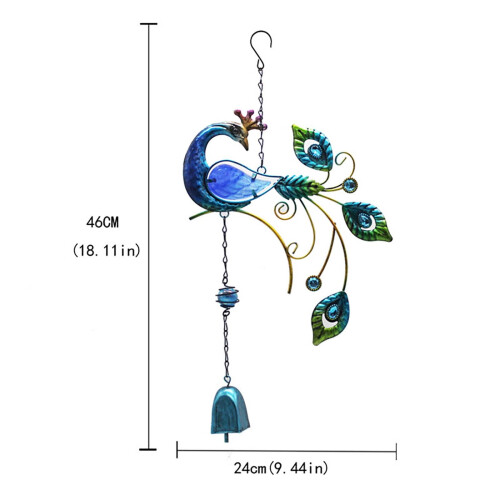 Metallklockornament Heminredning2 delar 2