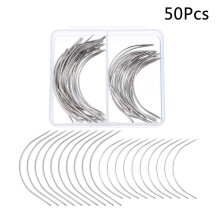 Curved Pin for Knitting Macropore 50 pcs