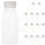 Bouteilles à jus en plastique transparent réutilisables 350 ml 4