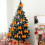 Mini Christmas Bow Ornaments Orange 2.17 Inch 12-Pack 4
