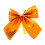 Mini Christmas Bow Ornaments Orange 2.17 Inch 12-Pack 5