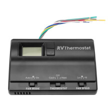 83303362 Heat/Cool Digital Thermostat Replacement for Heat/Cool T-Stat 8330-336, 8330-337, 330-338 Black