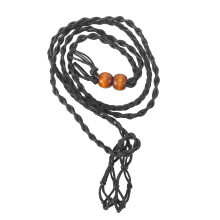 Necklace Cord with Adjustable Stone Holder