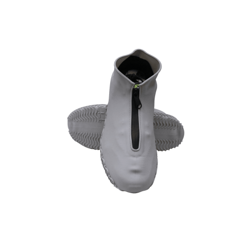 Shoe Covers Waterproof Reusable Foldable Gray XL