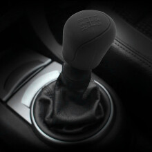 Car Gear Shifter Cover Black Elastic Universal