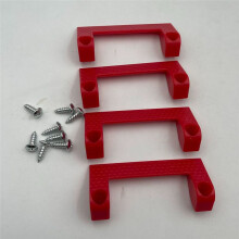 Tape Measure Holder Tool Storage for Garage Organization Tool Holder for Power Tool Ladder, Work Bench 4 PCS Red