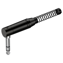 Jack-stik 6.3mm stereo Roxtone RJ3RPP-BN