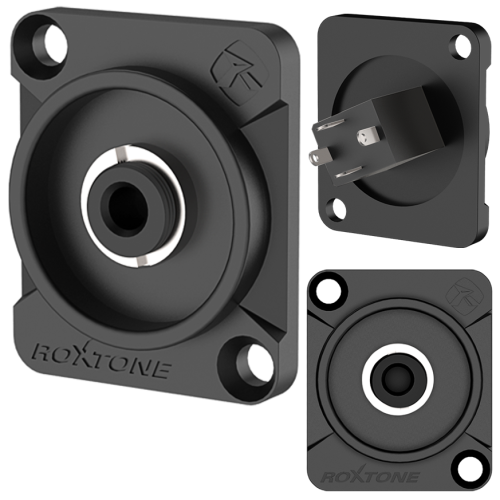 Mini stereo jackstik 3.5 mm Roxtone RMJ3FD-B