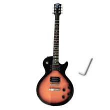 V-TONE ELP39 SB el-guitar 4/4 Les Paul 39" HH sunburst imbusnøgle
