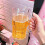 Chope à bière avec glaçons double couche (farce) 450 ml 2