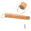 Universal pan handle replacement wooden wok handle 5