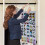 Wall-Mounted Glasses Holder Felt Organizer15.7x19.7Inches 5