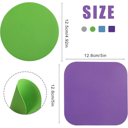 Changmaius Gummi-Greiferpads für Glasöffner, 4 Stück 1