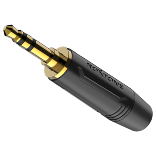 3.5mm stereo jack stik Roxtone RMJ3PS-BG