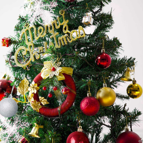 White Christmas Ball Ornaments Shatterproof 24 pcs 2