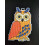 Owl Cross-Stitch Kit on Plastic Canvas 4 Ornaments 110CS 6