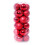 Christmas Ball Ornaments Red 24 Pieces 1