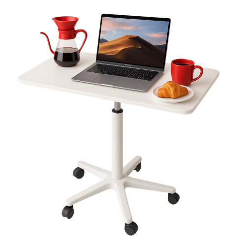 MOZOS SPM4-WH mobilt laptopbord med højdejustering