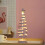 Christmas Tree Table Lamp Warm White 30LED Battery Powered 4