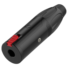 Jackstik 6.3mm til kabel Roxtone RJ3FP-BG