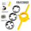 PVC Thread Maker Tool Kit 1/2 3/4 1 Inch Dies 6 Pcs 8