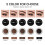 Eyebrow Stamp and Stencil Kit with 3 Stamps 2