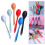 Silicone Spoon Set Japanese Style 6 Pieces 3