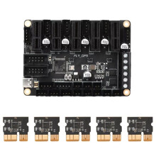 Fly-DP5 Besturingsbord 32-Bit ARM Chip, PCIe, RGB Driver, CAN Bus, DIAG Homing, en Klipper Ondersteuning voor DIY 3D Printer Onderdelen