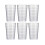 Acrylic Drinking Cups High-Grade Plastic 6pcs 8