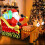 Inflatable Santa on Sleigh with 2 Reindeer 7.2FT LED 5