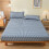 Drap-housse antidérapant à carreaux, format standard 180 x 200 cm 5