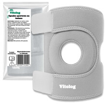 KNÆSTABILISATOR SPORTSSTØTTE ELASTISK KNÆSTØTTE VELCRO