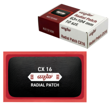 RADIAL DÆKREPARATIONSINDSATS CX16 63X104 MM 10 STK. VULKANISERING